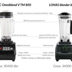 JTC Omniblend blender V TM-800…